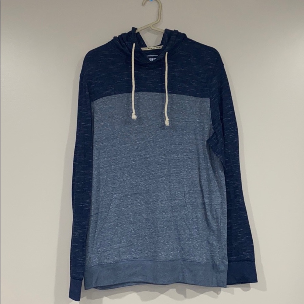 Blue hoodie